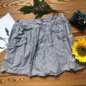 3/$36 Gap Striped 100% Cotton skirt, size 4